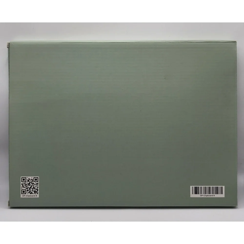 Salt by Sabrina Acrylic Clipboard Silver Clip Clear Office Desk New Sealed